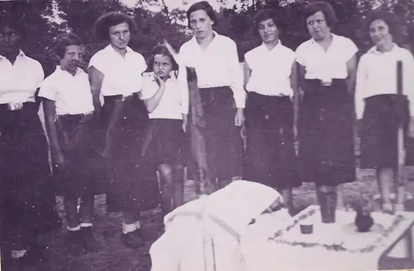 1934, Shabaat Empfang